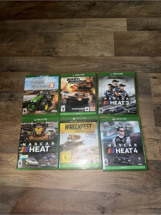 Xbox Other - Racing Game Bundle in Green Cases - Multiple Titles